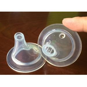 China High Borosilicate Silicone Nipple Bottles With Breast Simulation Nipple , Heat Resisitant supplier