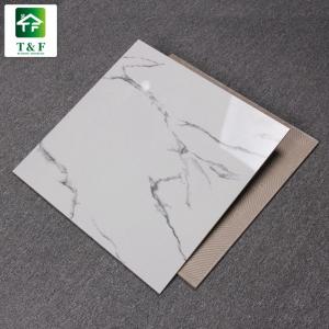 Polished Glazed Ceramic Tiles , 60 x 60 Bathroom Porcelain Floor Tiles