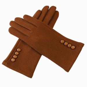 China Polyester Women Cycling Winter Warm Gloves Outdoor Touch Screen 22cm X 16cm supplier