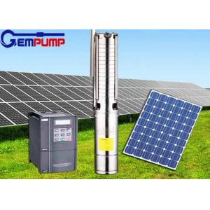 4 Inch Solar Borehole Pumps Agriculture Farm Solar Pump 2.3m3/H