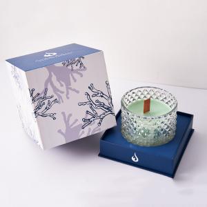 China Rigid White Cardboard Custom Gift Candle Box Luxury Logo Printed supplier