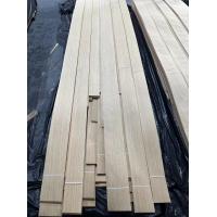 China Natural Sliced Washed White Oak Quarter Cut Veneer Sheets For Plywood on sale