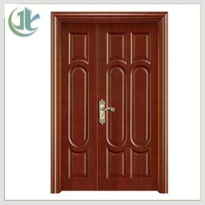 China Home Style WPC Double Composite Doors ,  Unequal Soundproof Double Doors supplier
