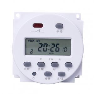 16A LCD Display Weekly Programmable Timer Switch Din Rail 12V 24V 220V