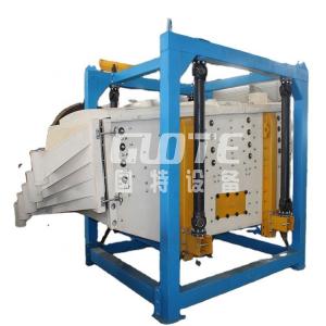 China Steel Linear Vibratory Sifter Screen Sieve for Square Silica Sand Sieve Shaker Machine supplier