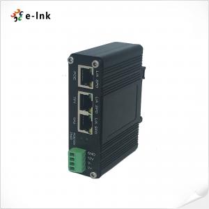 Fanless Industrial PoE Splitter IEEE 802.3af / At 12VDC output