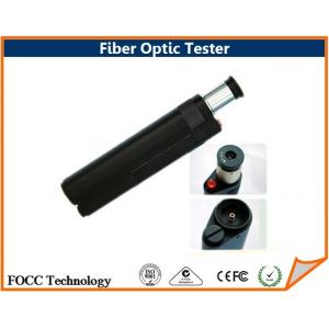 China White Led Light Fiber Optic Tester , Fiber Inspection Microscope 400 Zoom Times supplier
