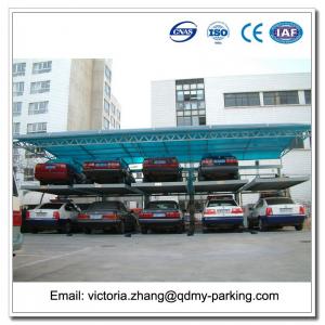 2 Floor Puzzle Garage Elevator Car Parking System Hydraulic and Wire Rope