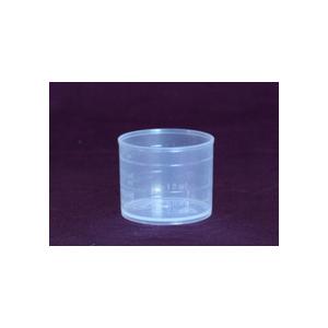 China 20ml PP Measurement Cup Eye Dropper Bottle , 3.9g Medicine Dropper Bottle Eye Drop Container supplier