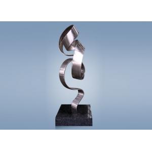 Special Shape Stainless Steel Abstract Sculpture / Abstract Yard Sculptures