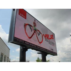 China Full Color Commercial Led Video Billboard Advertising 16dots * 8dots supplier