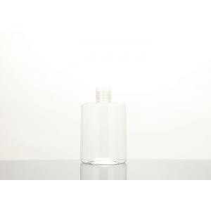 16oz Transparent Flat Shoulder Plastic Bottle For Shower Gel Hand Sanitizer