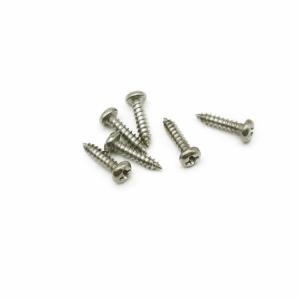 China SS316 Black Stainless Self Tapping Screws PA2.5x8 Gilded anodized supplier