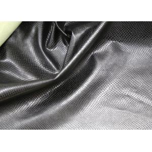 China Fashion High Grade PU Leather Fabric For Handbags No Fading Hydrolysis Resistance supplier