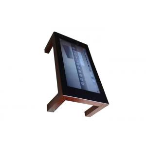 China Commercial Smart Coffee Table Touchscreen Computer 55 Inch 450 Nits Brightness supplier