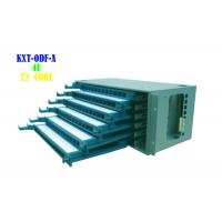 China Rj45 Ethernet Cable Patch Panel Rack Wall Mount 4U 72 Core 9.8kg Weight on sale