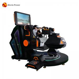 China Cool Design 9D VR Cinema Electric 9D VR Simulator Car Racing Game supplier