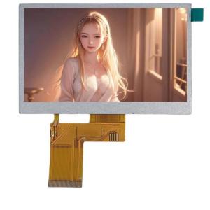 China Customized 4.3 Inch IPS LCD Display 480x272 Resolution 300Cd/m2 MCU interface wholesale