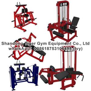 Gym Fitness Equipment Iso-Lateral Leg Curl /  Prone leg Curl / Seated Leg Curl / Kneeling Leg Curl exercise machine
