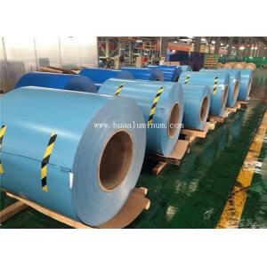 China H116 6mm Tickness Painted Aluminum Coil With Blue Color Coated supplier