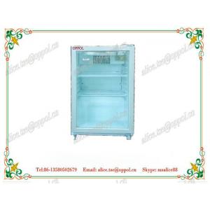 OP-121 New Fashion Hot Sales Three Layers Mini Freezer , Glass Door Lab Refrigerator