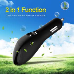 China Intelligent LED USB Car Charger Air Freshener 103 Mm X 33 Mm X 32 Mm Size supplier