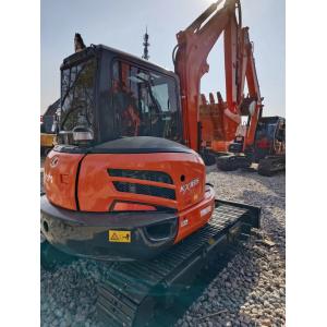 Hydraulic Kubota KX165 Used Excavator Max Digging Height 5860mm