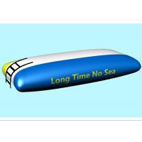 China Custom Sea Launcher Inflatable Water Jumping Pillow , Water Blob Floating Catapult on sale