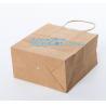 Luxury big size garment paper shopping bag with handle,kraft paper shopping bag