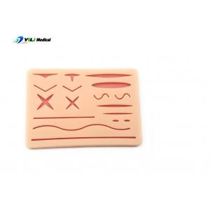 Realistic Skin Silicone Wound Suture Pad Trauma Simulation Training Wound Treatment Practice