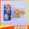 China PE Transparent Plastic Snack Bags With Zipper , Reusable Snack And Sandwich Bags wholesale