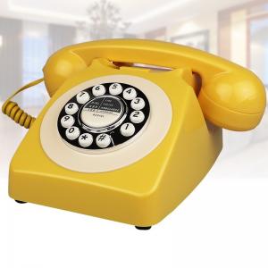 China Antique Design Audio Guestbook Phone Vintage Style With Voice Recorder supplier