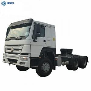 China 12.00R20 Tyres 6x4 Howo 371hp Trailer Head 2014 Second Hand Truck supplier