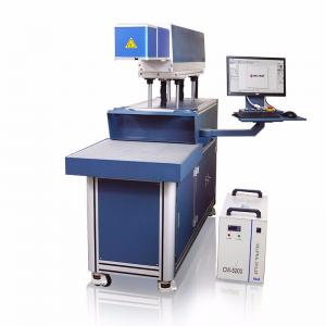 CO2 Galvo Laser Marking And Engraving Machine , Hide Diode Laser Marking Machine