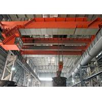 China Steel Mill Plant 32 / 10t Metallurgical Double Beam Ladle Crane With Cabin Control on sale