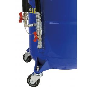 China Portable Waste Oil Goodyear Air Operated Drainer Wheel 30 Gallon supplier