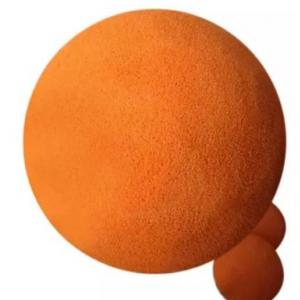 China 2-8 Rubber Sponge Cleaning Ball Round For Concrete Pipe Tube Cleaning supplier