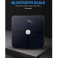China ITO Glass Scale Smart Bluetooth Body Analyser Scale Bluetooth Body Fat Scale on sale