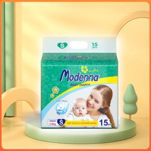 China Soft Cotton Baby Disposable Diaper Biodegradable Newborn Eco Disposable Nappies supplier
