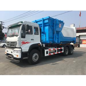 China 9.726L Engine 18CBM Special Purpose Truck  / Garbage Container Lift supplier