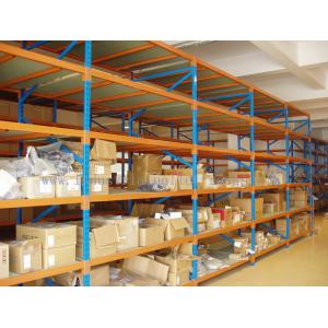 China Teardrop Multi Layer 82FT/2.5M Industrial Metal Shelving In Warehouse Storage Solution supplier