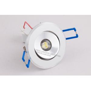 China White,Warm White 3 W 270 - 300LM LED Recessed Ceiling Light Fixtures With Ф68mm * 25mm supplier