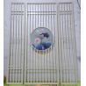 China Metal Frame Structure Decorative Partitions Panels Screen Partitions wholesale