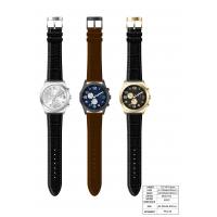 China Newly Alloy Watch For Men With PU Leather Strap Japan Movement on sale