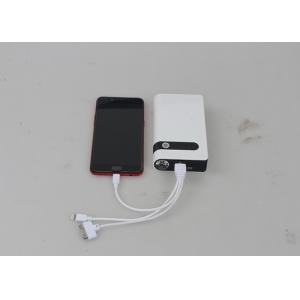 Mini Portable Power Jump Starter Led Light Emergency For Mobile Phone / Racing Car