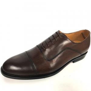 China Pointy Toe Genuine Leather Mens Leather Dress Shoes Fit Business Wedding Party supplier