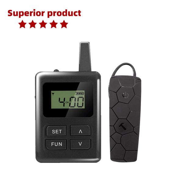 Portable E8 tour audio system for study tour with clear sound electronic tour guide system