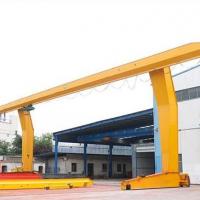 China Single Box Beam L Leg Gantry Crane 50/10T With Double Cantilever on sale