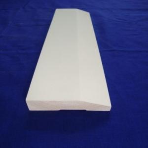 China Moisture Resistant Interior Door Stop Molding , White Baseboard Trim supplier