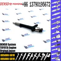 China diesel fuel engine injector 095000-5610 23670-0R010 for engine high pressure pump engine injection injector 095000-5610 on sale